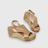 Mia | Vintage Plateau Sandalen