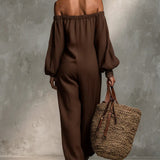 Fenna | Bustier Jumpsuit met Mouwen