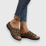 Tina – Luipaard Sandalen