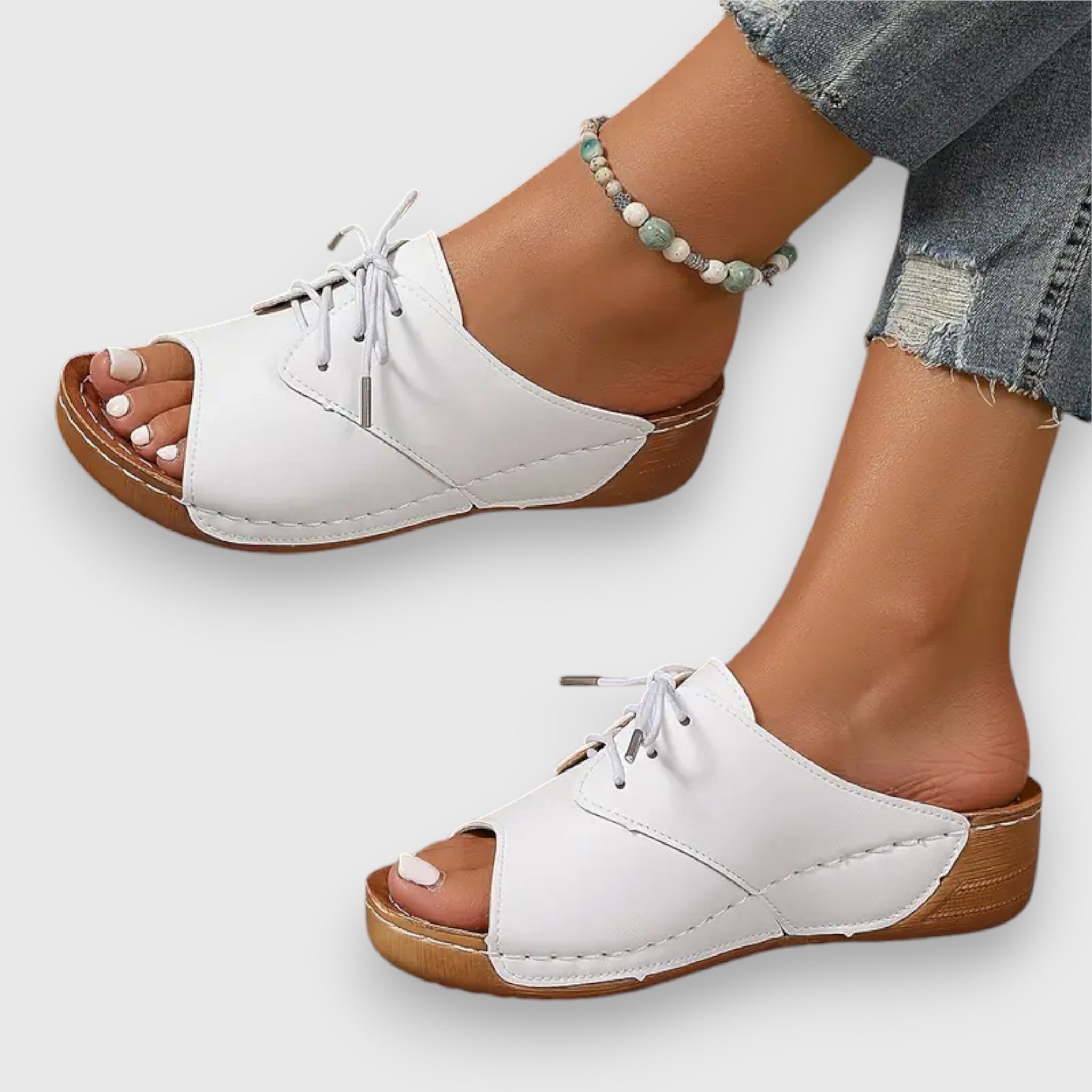Saskia – Vintage Stijl Sandalen