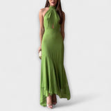 Elodie - Chic asymmetrische Maxikleid