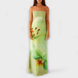 Zephyra - Chic Off-Shoulder Maxikleed