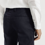 Slim fit kostuumbroeken - Marineblauw