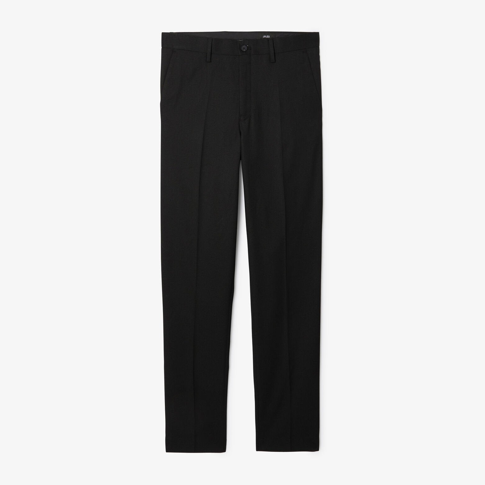Slim Fit Kostuumpantalon - Zwart