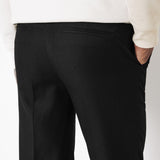 Slim Fit Kostuumpantalon - Zwart
