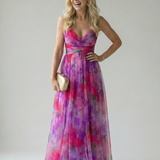 Isel | Soft Wrap Maxi Jurk