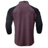 Katoenen shirt met opstaande kraag
