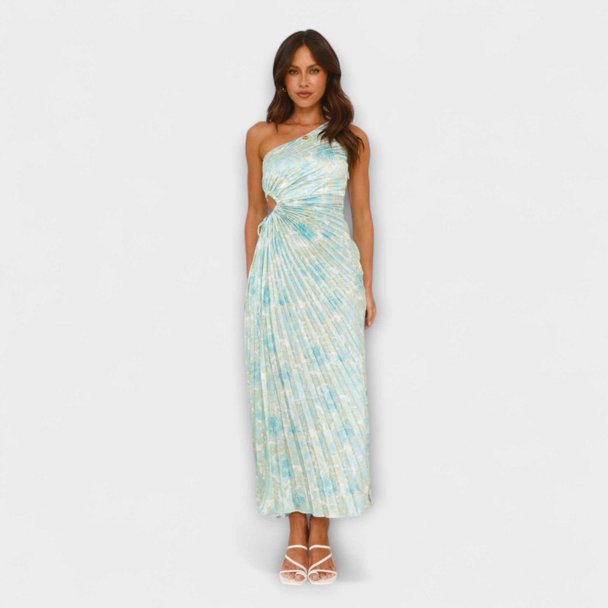 Sienna - Elegante Cut-Out Maxikleed
