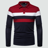 Conrado - Poloshirt met Lange Mouwen