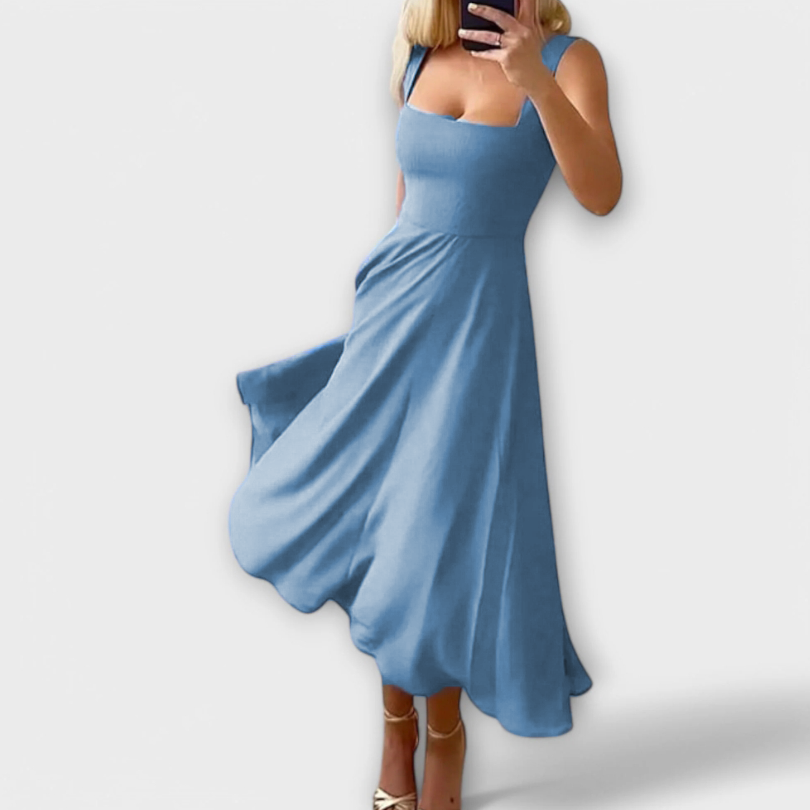 Elegante mouwloze jurk