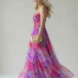 Isel | Soft Wrap Maxi Jurk
