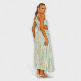 Sienna - Elegante Cut-Out Maxikleed