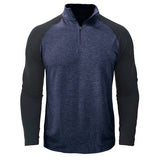 Katoenen shirt met opstaande kraag