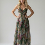 Isel | Soft Wrap Maxi Jurk