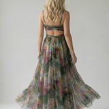 Isel | Soft Wrap Maxi Jurk