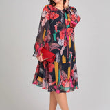 Florida – Elegante bloemenjurk