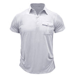 Katoenen shirt met zakken