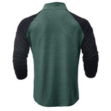 Katoenen shirt met opstaande kraag