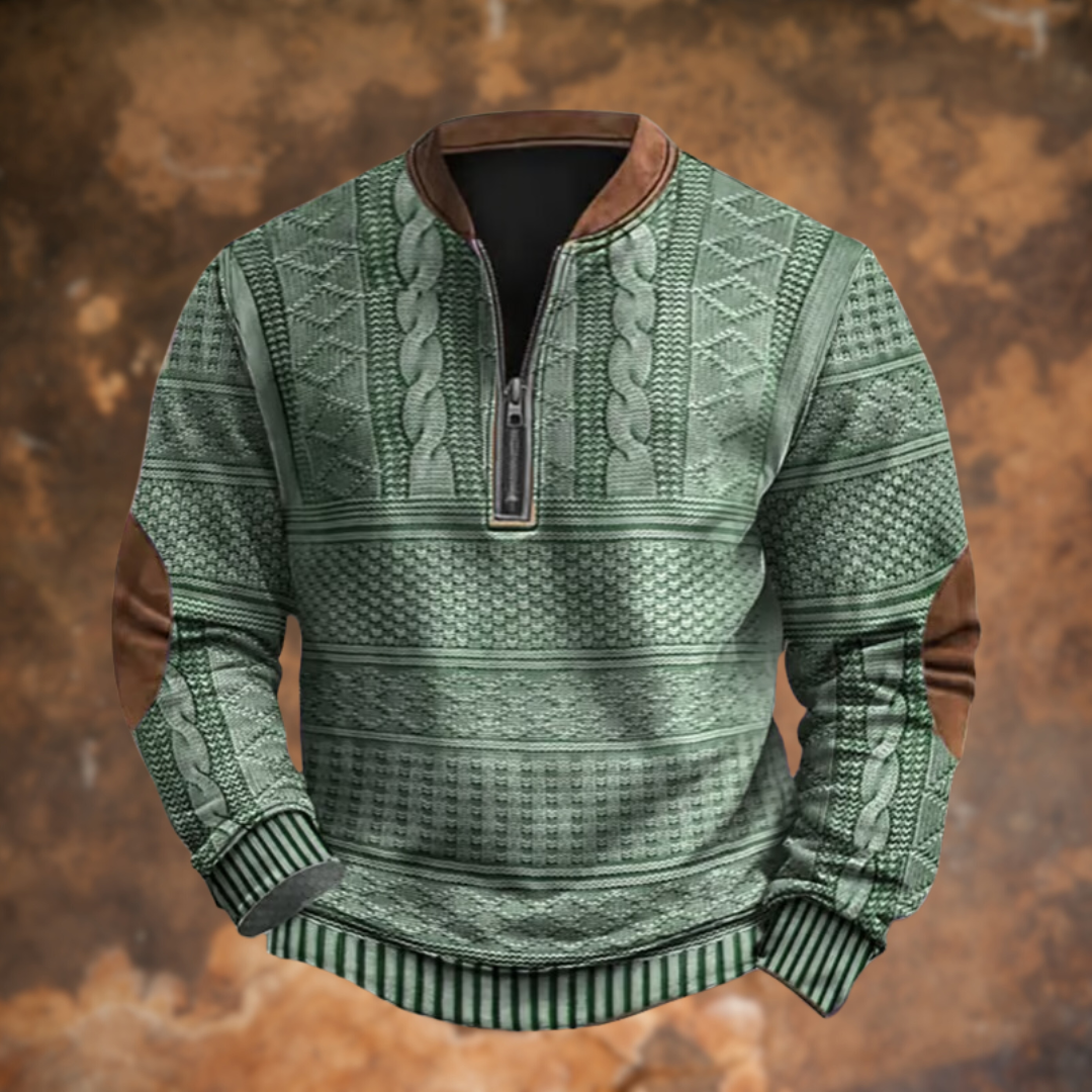 Rafael - Sweatshirt met rits