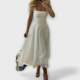 Elegante mouwloze jurk