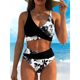 Sisi | Twist-Front Bikini met Hoge Taille