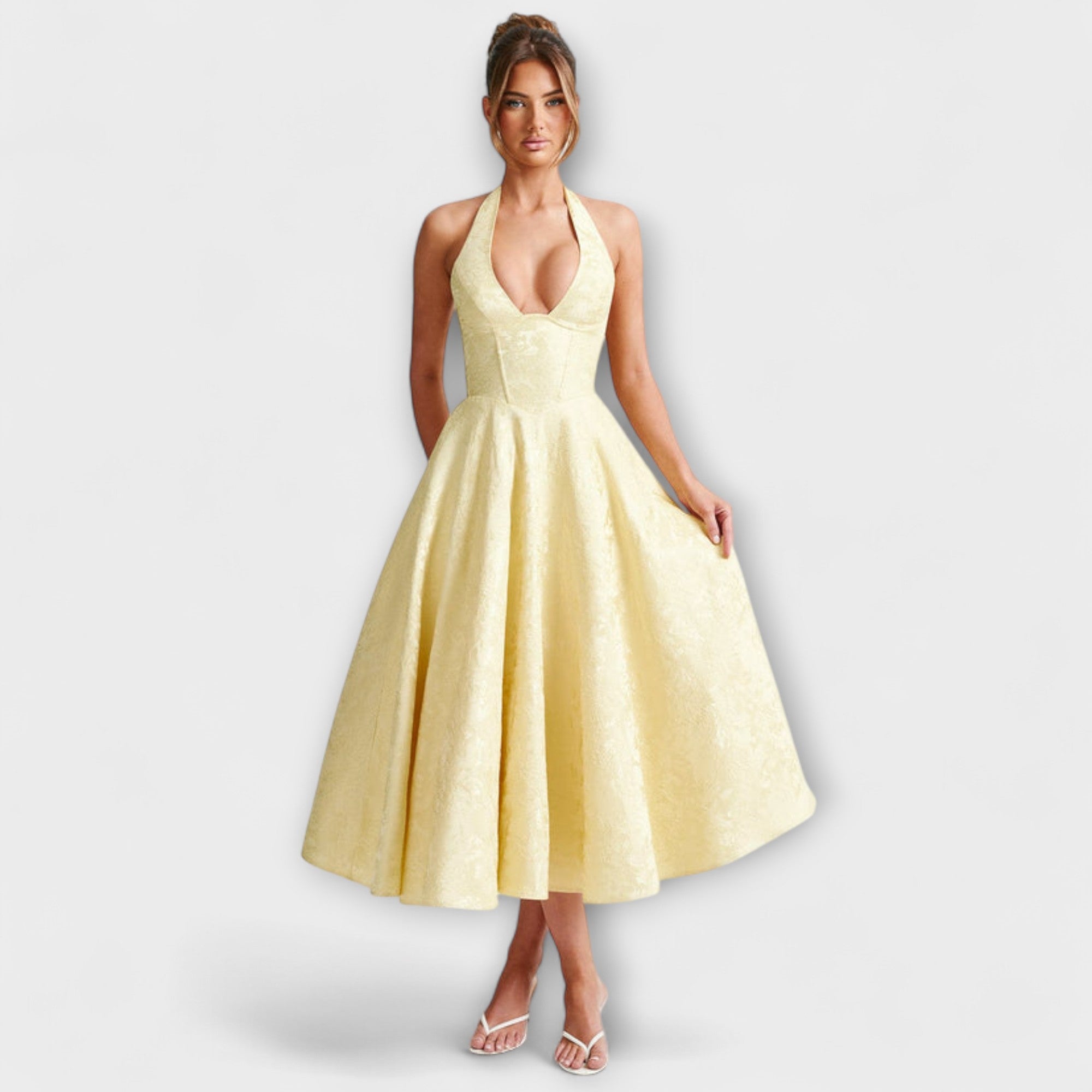 Catalina - Romantische Midi-jurk