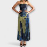 Noelle - Strapless Midi Jurk