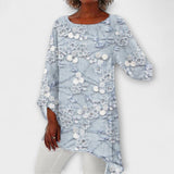Harper - Blouse met bloemrijke kristalprint