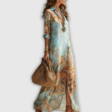 Cleo | Elegante Mediterrane Blousejurk