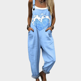 Comfortabele Print-Jumpsuit