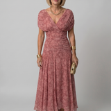 Calen | Off-Shoulder Midi-Jurk