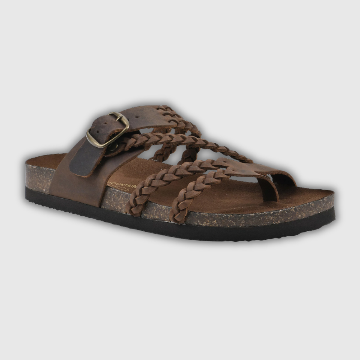 Jose | Gevlochten Kurksandalen