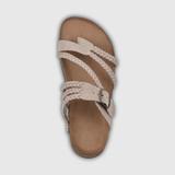 Jose | Gevlochten Kurksandalen