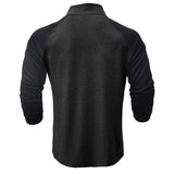 Katoenen shirt met opstaande kraag