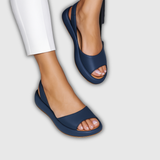 Marcela | Slingback sleehak sandaal met comfortabele plateauzool