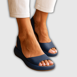 Marcela | Slingback sleehak sandaal met comfortabele plateauzool