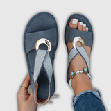 Luna | Kustsandalen met sierring