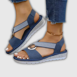 Luna | Kustsandalen met sierring