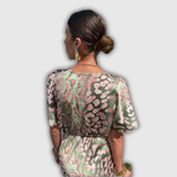 Tess | Koper Midi Jurk