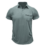 Katoenen shirt met zakken