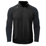 Katoenen shirt met opstaande kraag