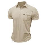 Katoenen shirt met zakken