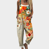 Comfortabele Bedrukte Jumpsuit