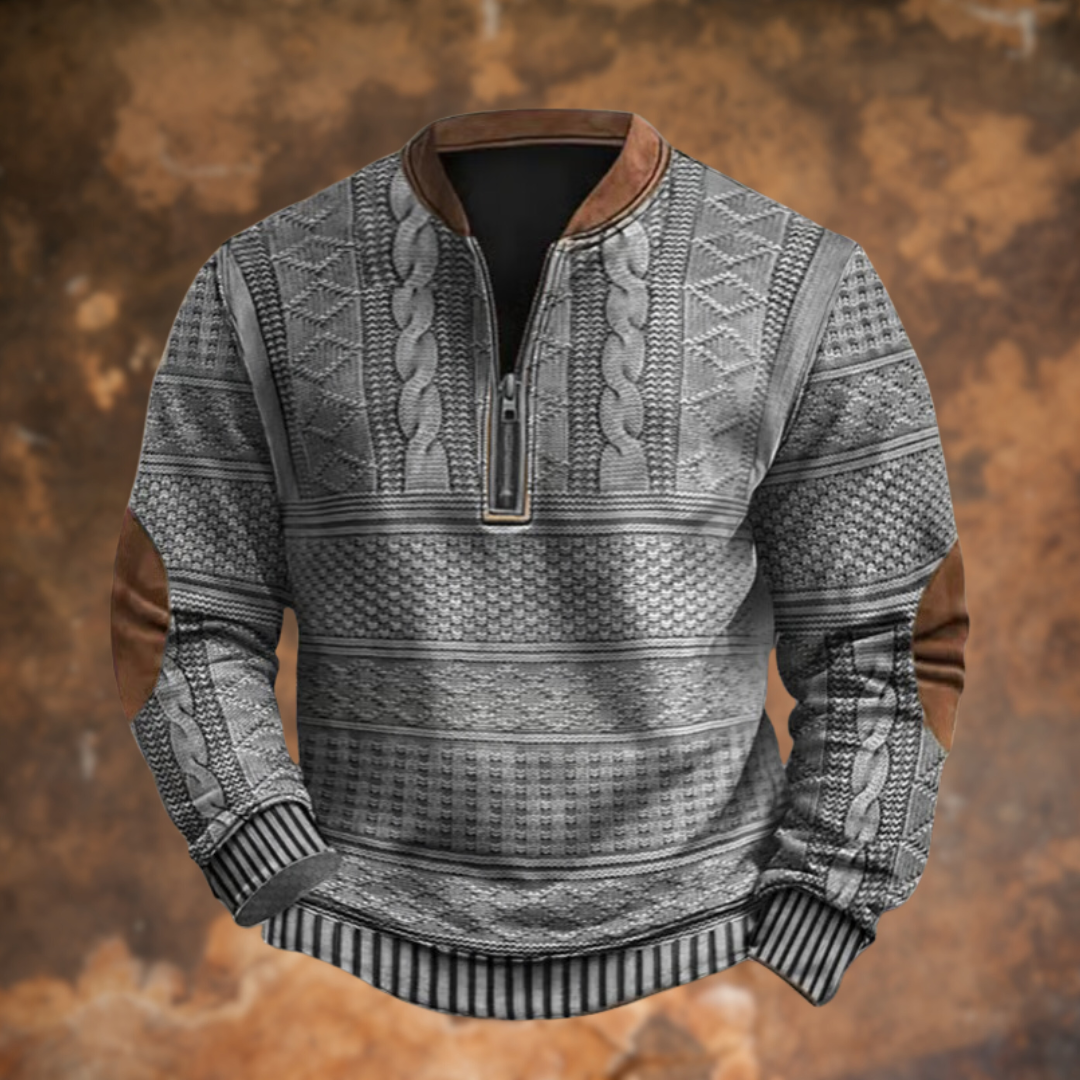 Rafael - Sweatshirt met rits