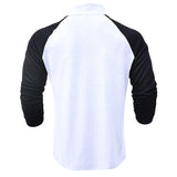 Katoenen shirt met opstaande kraag