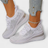 Giselle – Schitterende Orthopedische Sneakers met Strass