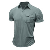 Katoenen shirt met zakken