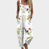 Comfortabele Bedrukte Jumpsuit