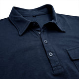 Katoenen shirt met zakken