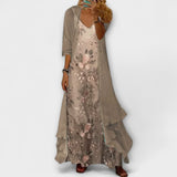 Mara - Maxikleed met Jacket (2-delig Set)